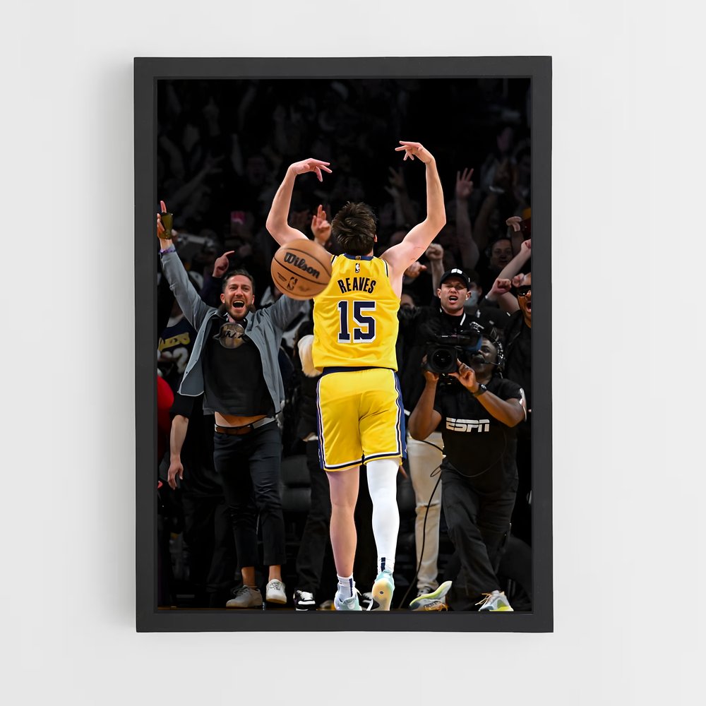 Poster Celebration Lakers – affiche Basketball (vue 2)